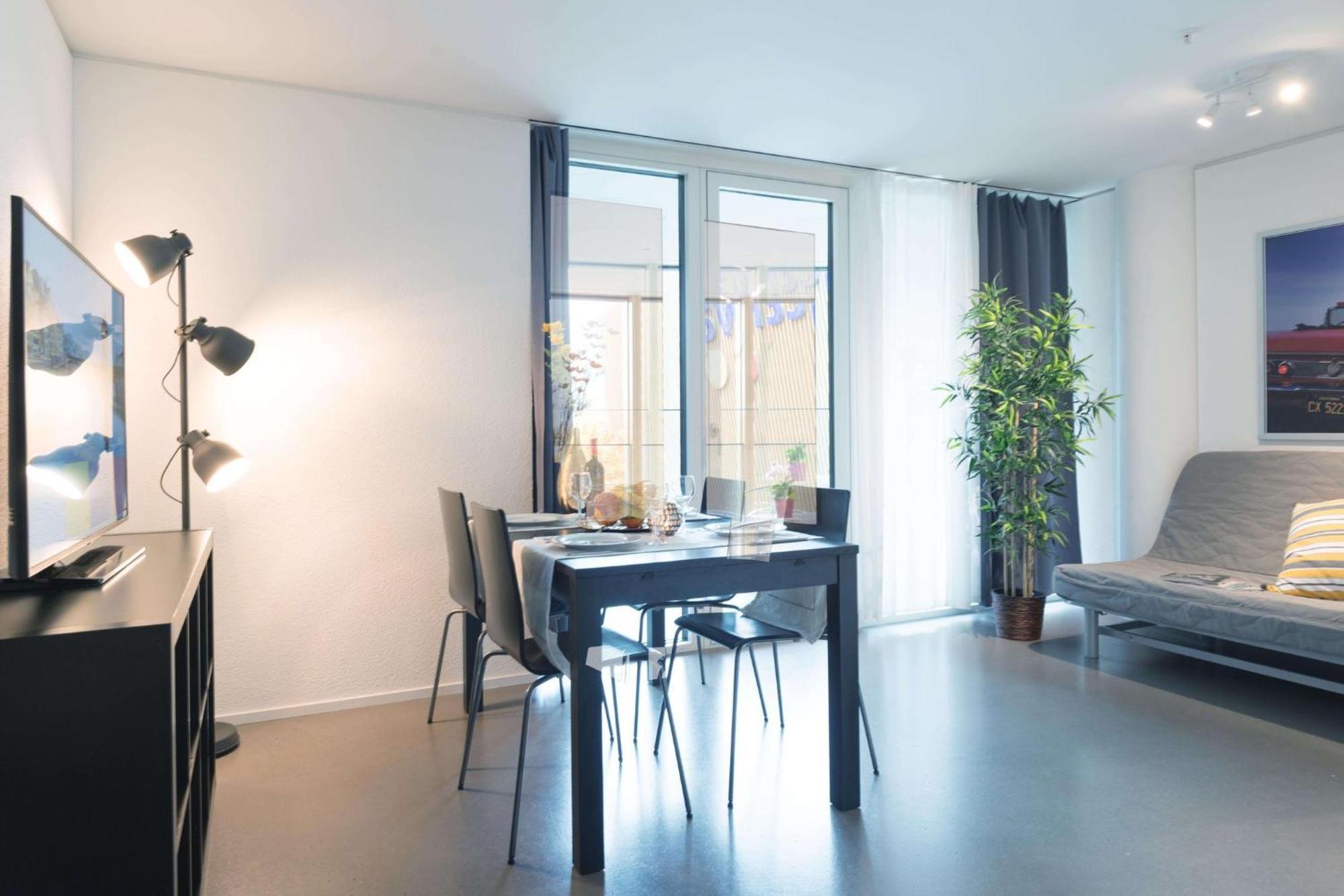 Hitrental Allmend Comfort Apartments Lucerna Esterno foto