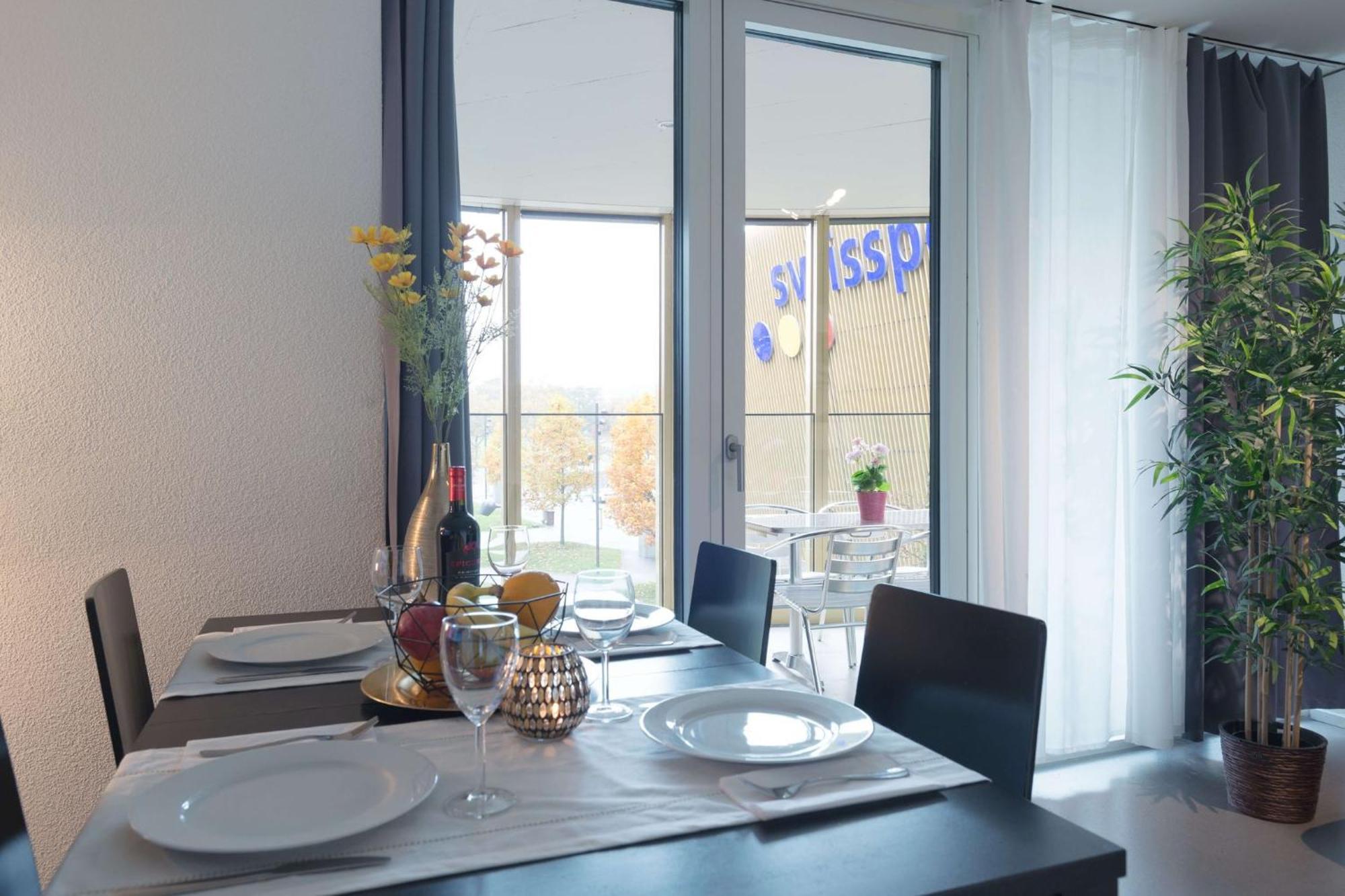Hitrental Allmend Comfort Apartments Lucerna Esterno foto